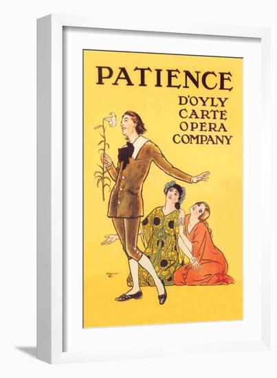 Patience: D'Oyly Carte Opera Company-null-Framed Art Print