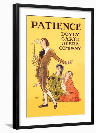 Patience: D'Oyly Carte Opera Company-null-Framed Art Print