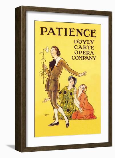 Patience: D'Oyly Carte Opera Company-null-Framed Art Print