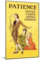 Patience: D'Oyly Carte Opera Company-null-Mounted Art Print