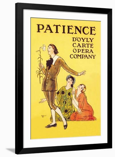 Patience: D'Oyly Carte Opera Company-null-Framed Art Print