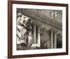 Patience Guarding the Library-null-Framed Art Print