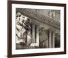 Patience Guarding the Library-null-Framed Art Print