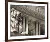 Patience Guarding the Library-null-Framed Art Print