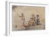 Patience in a Punt, 1780S-Henry William Bunbury-Framed Giclee Print