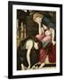 Patience on a Monument Smiling at Grief-John Roddam Spencer Stanhope-Framed Giclee Print