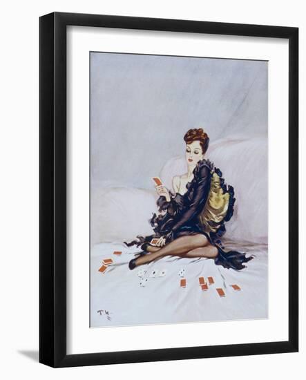 Patience-David Wright-Framed Art Print