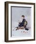 Patience-David Wright-Framed Art Print