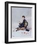 Patience-David Wright-Framed Art Print