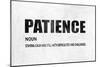 Patience-Jamie MacDowell-Mounted Premium Giclee Print