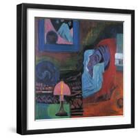 Patient, 1920 or 1922-Ernst Ludwig Kirchner-Framed Giclee Print