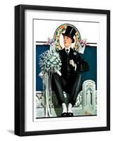 "Patient Groom,"April 21, 1928-Elbert Mcgran Jackson-Framed Giclee Print