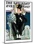 "Patient Groom," Saturday Evening Post Cover, April 21, 1928-Elbert Mcgran Jackson-Mounted Premium Giclee Print