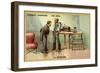 Patient Having an X-Ray-null-Framed Giclee Print