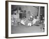 Patient in a Red Cross temporary infirmary for flood refugees at Forrest City, Arkansas, 1937-Walker Evans-Framed Photographic Print