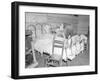 Patient in a Red Cross temporary infirmary for flood refugees at Forrest City, Arkansas, 1937-Walker Evans-Framed Photographic Print