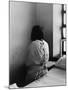 Patient in Mental Hospital Wearing a Restraining Garment-Alfred Eisenstaedt-Mounted Photographic Print