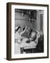 Patient Undergoing Radiotherapy-null-Framed Giclee Print