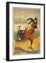 Patin-Bicyclette - Richard-Choubersky-null-Framed Giclee Print