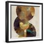 Patina Plates I-PI Studio-Framed Art Print