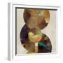 Patina Plates I-PI Studio-Framed Art Print