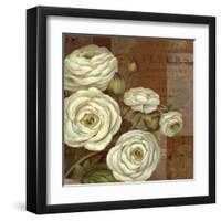 Patina Ranunculus-Pamela Gladding-Framed Art Print