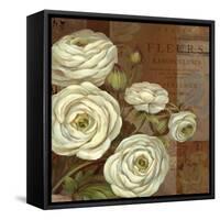 Patina Ranunculus-Pamela Gladding-Framed Stretched Canvas