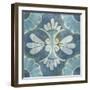 Patinaed Tile II-Naomi McCavitt-Framed Art Print