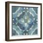 Patinaed Tile III-Naomi McCavitt-Framed Art Print