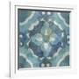 Patinaed Tile III-Naomi McCavitt-Framed Art Print