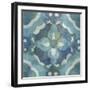 Patinaed Tile III-Naomi McCavitt-Framed Art Print