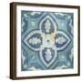 Patinaed Tile IV-Naomi McCavitt-Framed Giclee Print