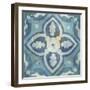 Patinaed Tile IV-Naomi McCavitt-Framed Art Print