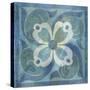 Patinaed Tile V-Naomi McCavitt-Stretched Canvas