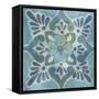 Patinaed Tile VI-Naomi McCavitt-Framed Stretched Canvas