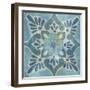 Patinaed Tile VI-Naomi McCavitt-Framed Art Print