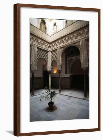 Patio, Alcazar-null-Framed Giclee Print