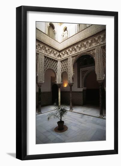 Patio, Alcazar-null-Framed Giclee Print