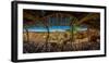 Patio at the Twyfelfontein Country Lodge, Namibia, Africa-null-Framed Photographic Print