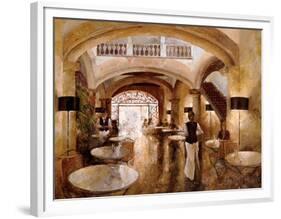 Patio Cappucino-Noemi Martin-Framed Giclee Print