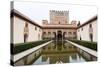 Patio De Arrayanes, Palacios Nazaries, the Alhambra, Granada, Andalucia, Spain-Carlo Morucchio-Stretched Canvas