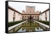 Patio De Arrayanes, Palacios Nazaries, the Alhambra, Granada, Andalucia, Spain-Carlo Morucchio-Framed Stretched Canvas