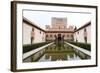 Patio De Arrayanes, Palacios Nazaries, the Alhambra, Granada, Andalucia, Spain-Carlo Morucchio-Framed Photographic Print