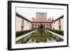 Patio De Arrayanes, Palacios Nazaries, the Alhambra, Granada, Andalucia, Spain-Carlo Morucchio-Framed Photographic Print