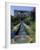 Patio De La Azequia of the Generalife Palace of the Alhambra-Ian Aitken-Framed Photographic Print