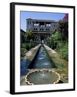 Patio De La Azequia of the Generalife Palace of the Alhambra-Ian Aitken-Framed Photographic Print