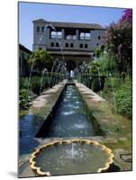 Patio De La Azequia of the Generalife Palace of the Alhambra-Ian Aitken-Mounted Photographic Print