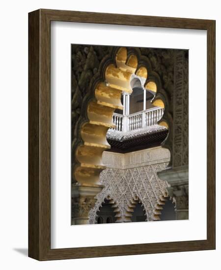 Patio De Las Doncellas, Real Alcazar, UNESCO World Heritage Site, Seville, Andalucia, Spain, Europe-Godong-Framed Photographic Print