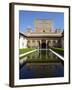 Patio De Los Arrayanes and Comares Tower, Alhambra Palace, Granada, Andalucia, Spain-Jeremy Lightfoot-Framed Photographic Print