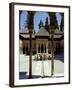 Patio de los Leones in the Alhambra, Granada, Spain-Merrill Images-Framed Premium Photographic Print